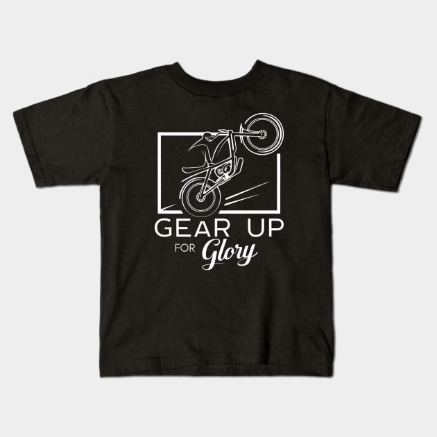 MTB Kids T-Shirt by SimpleInk